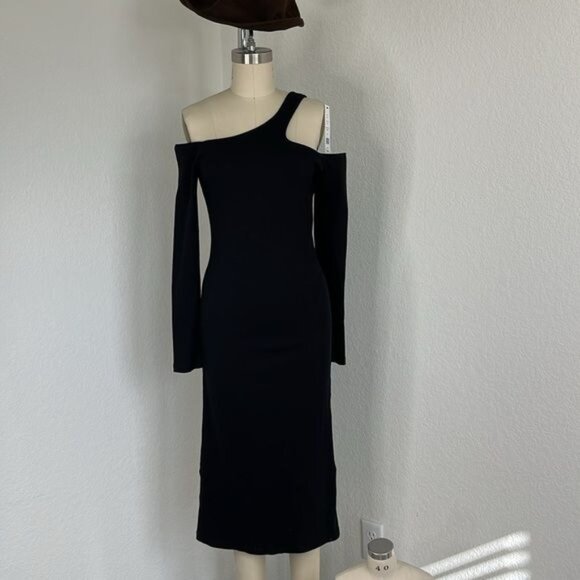 French Connection RassiaCheryle Cutout Dress Midi - Picture 2 of 12